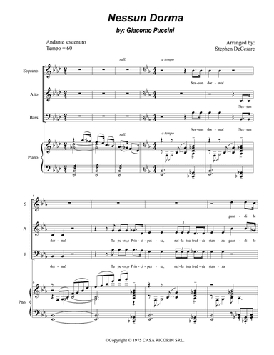 Nessun Dorma