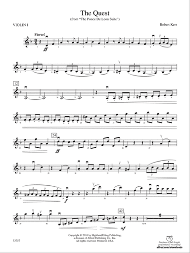 The Quest: 1st Violin
