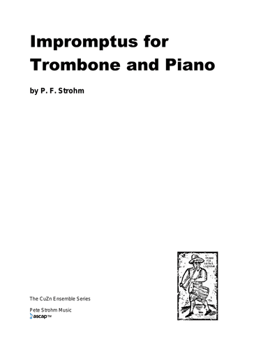 Four Impromptus for Trombone and Piano