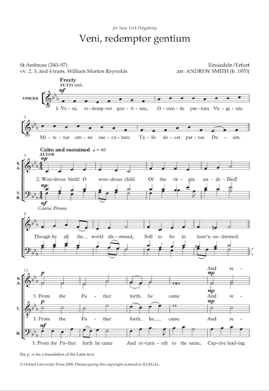 Veni, redemptor gentium