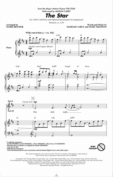 The Star (arr. Mark Brymer)