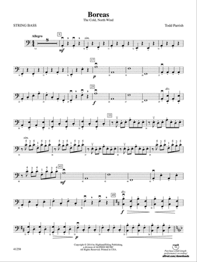 Boreas: String Bass