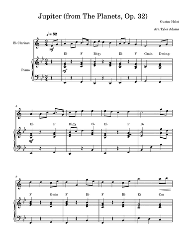 Jupiter (from The Planets, Op. 32)