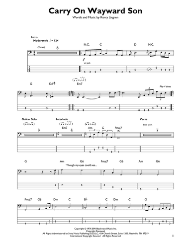 Carry On Wayward Son