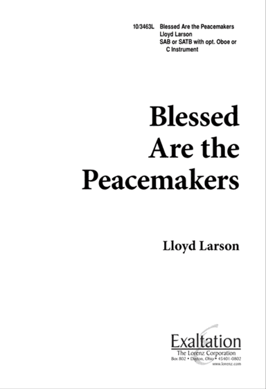 Blessed Are the Peacemakers