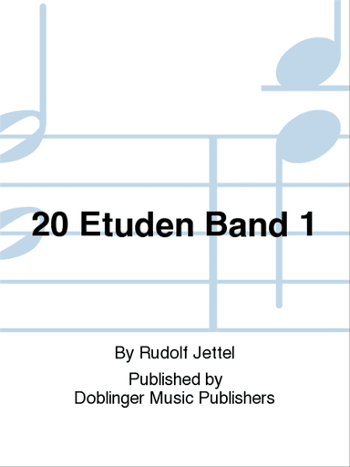 20 Etuden Band 1