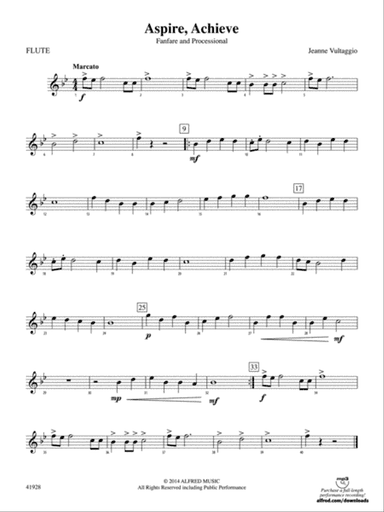 Aspire, Achieve: Flute