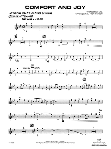 Comfort and Joy: Baritone T.C.