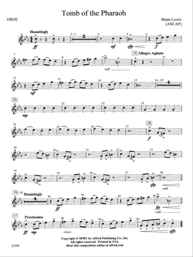 Tomb of the Pharaoh: Oboe