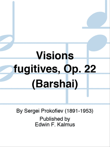 Visions fugitives, Op. 22 (Barshai)