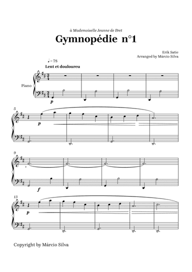 Gymnopèdie N°1