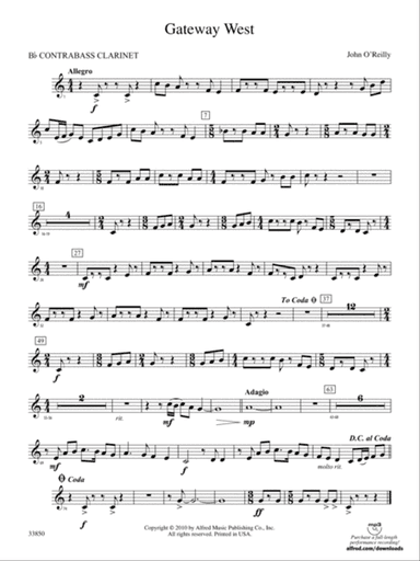 Gateway West: (wp) B-flat Contrabass Clarinet
