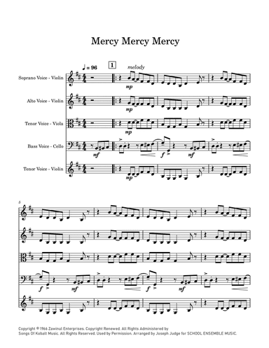 Mercy, Mercy, Mercy