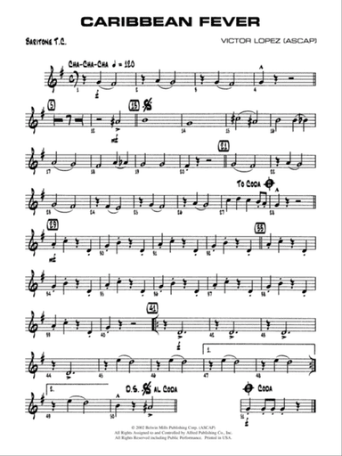 Caribbean Fever: Baritone T.C.