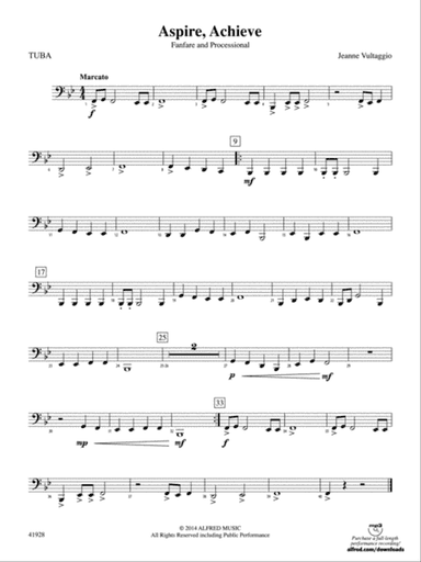 Aspire, Achieve: Tuba