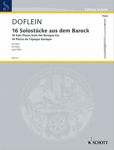 16 Solo Pieces from the Baroque Era