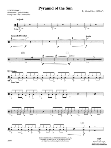 Pyramid of the Sun: 2nd Percussion
