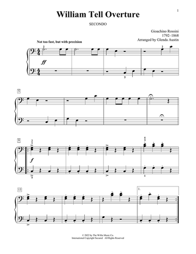 William Tell Overture (arr. Glenda Austin)