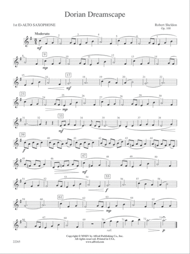 Dorian Dreamscape: E-flat Alto Saxophone