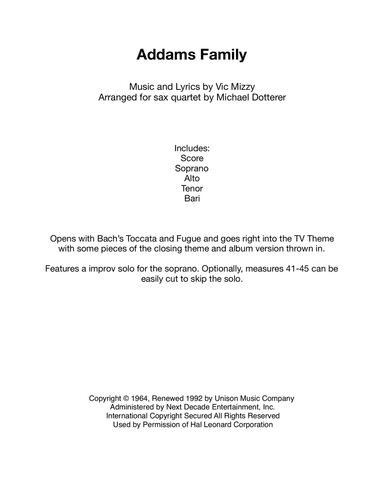 The Addams Family Theme