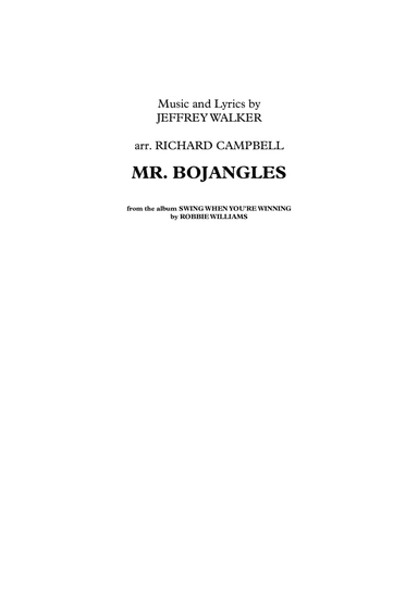 Mr. Bojangles