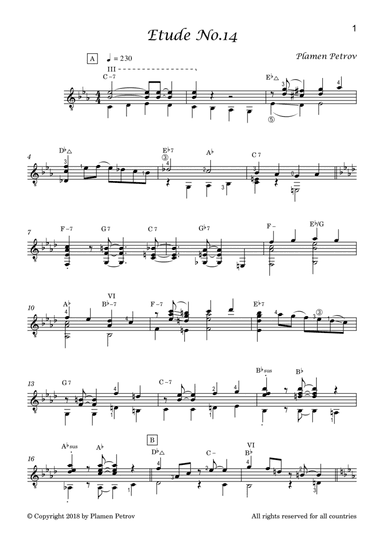 Etude No 14
