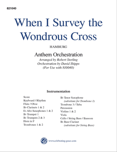 When I Survey the Wondrous Cross