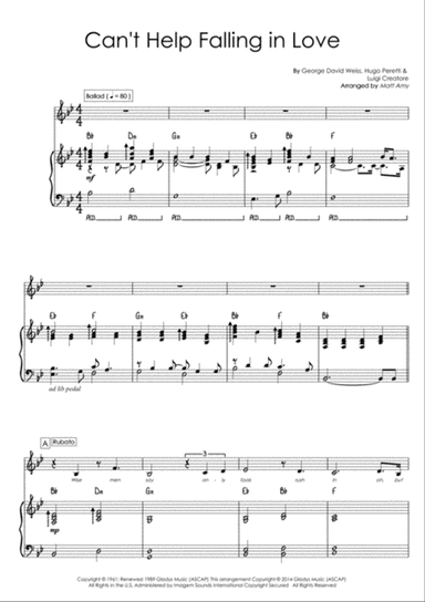 Can't Help Falling In Love