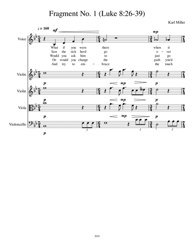 Fragment No. 1 (Luke 8:26-39)