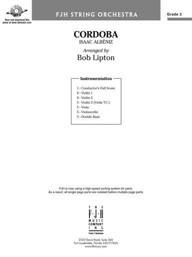 Cordoba: Score