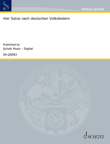 Vier Sätze nach deutschen Volksliedern