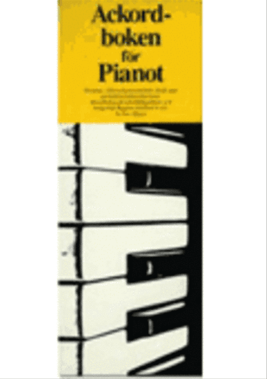 Ackordboken for pianot