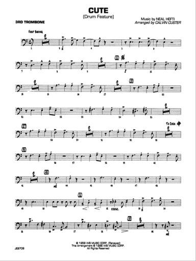 Cute: 3rd Trombone