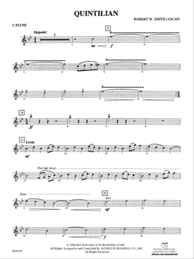 Quintilian: Flute