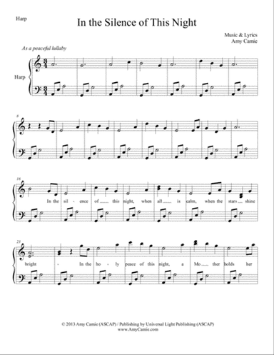 In the Silence of This Night (with lyrics)