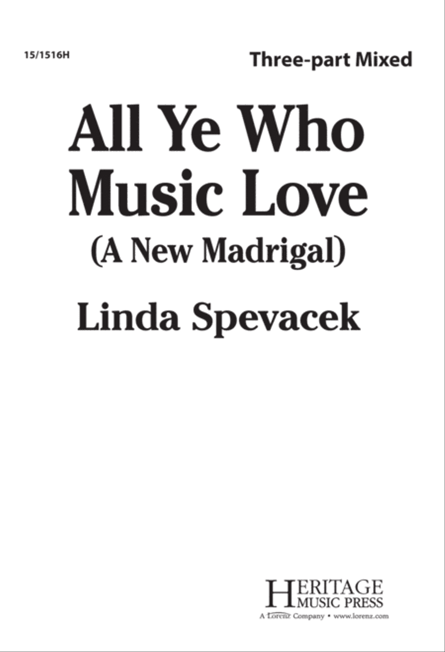 All Ye Who Music Love