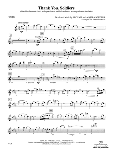 Thank You, Soldiers: Flute