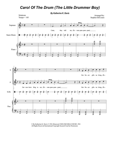 Carol Of The Drum