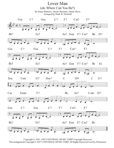 Lover Man (oh, Where Can You Be?)