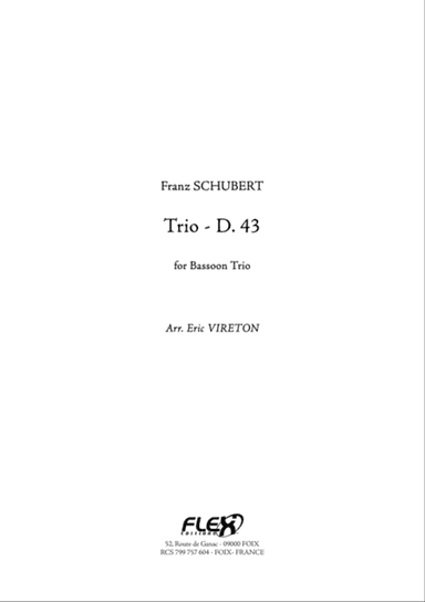 Trio, D. 43