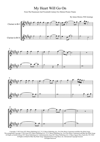 My Heart Will Go On (love Theme From 'titanic')