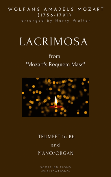 Lacrimosa - Mozart (for Trumpet in Bb and Piano/Organ)