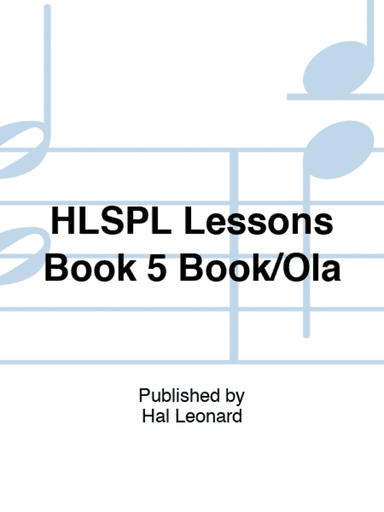HLSPL Lessons Book 5 Book/Ola