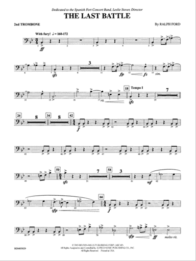 The Last Battle: 2nd Trombone