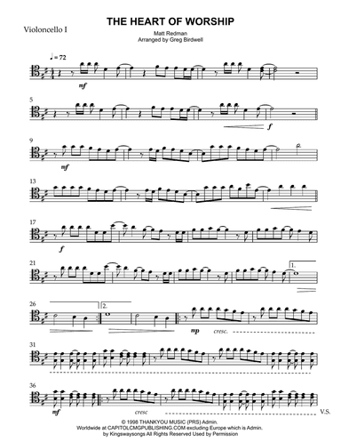 The Heart Of Worship (when The Music Fades)