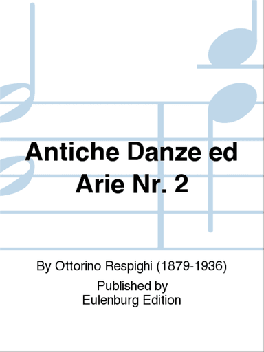 Antiche Danze ed Arie