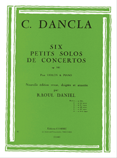Petit solo de concerto Op. 141 No. 1 en Sol maj.