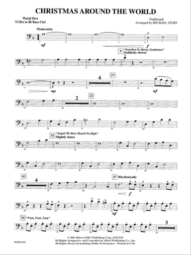Christmas Around the World: WP B-flat Tuba B.C.