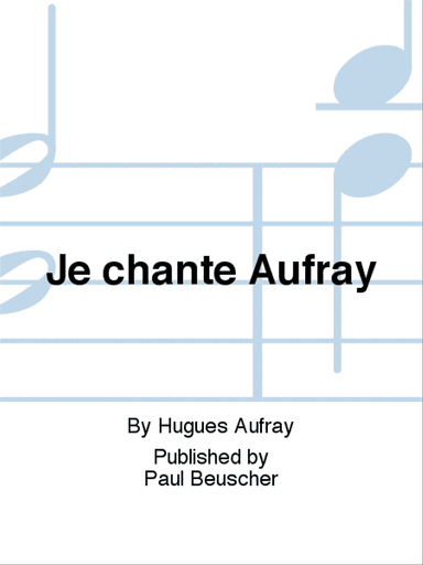 Je chante Aufray