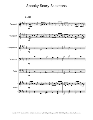 Spooky Scary Skeletons